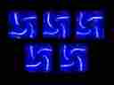 Cf512l-bl Apevia 120mm 4pin 3pin Silent Blue Led Case Fan 5-pk 837344004278