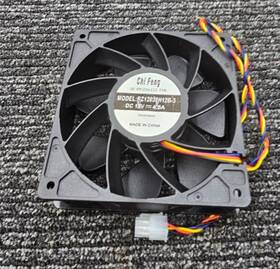 Rz12038h12b-3 Chi Feng Qty 7 Mining Fan 12v Dc 4.5a Axial Ball Bearing