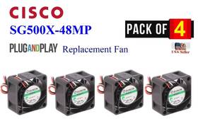 Sg500x-48mp Cisco 4 Pack Oem Fans For Stackable Managed Switch