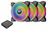 Cl-f089-pl14sw-b Thermaltake Riing Quad Black Pack 841163073940