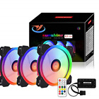 Cm-y25 Hamkot Pack Kit Rgb Led Pwm Case Fans 8002124942060