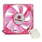 Cmf-825-rd Coolmax Uv Reactive Led Case Fan Red 895963136343