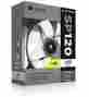 Co-9050030-ww Corsair Air Series Sp 120 Led White High Static Pressure Fan Cooling Twin Pack 843591051835