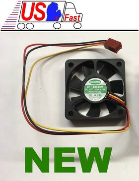 Cf-12510m Colorful Cf12510m New Ball Bearing 50mm 10mm Fan 12v/vdc/dc 3pin/wire 7v/9v Ok