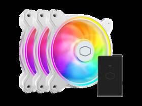 Mfl-b2dw-213p2-r2 Cooler Master Masterfan Mf120 Halo 3in1 White Edition - 3 Pack