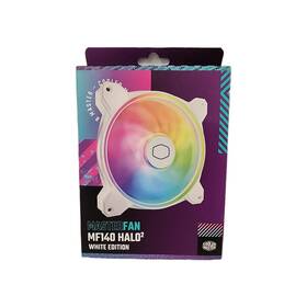 Mfl-b4dw-16np2-r2 Cooler Master Masterfan Mf140 Halo White Pc Case Liquid Air Fan