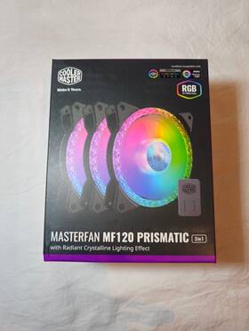 Mfy-b2dn-203pa-r1 Cooler Master Masterfan Mf120 Prismatic 3 In 1 With Argb Led Controller