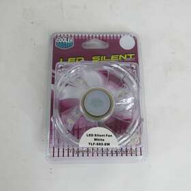 Tlf-s82-ew Cooler Master Led Silent 80mm White Case Fan 22 Dba 8025 System