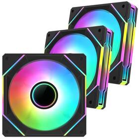 Cooler Power 721750259905 120mm Black Mirror Rgb Fans Premium Pc High Airflow Ultra-quiet Speed
