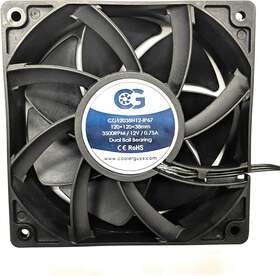 Ip67 Coolerguys 445005990919 120mm 120x120x38 High Airflow Waterproof 12v Fan For Desktop