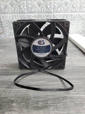 Ip67 Coolerguys 840556070283 12vdc Waterproof Fan High Speed 120x38mm