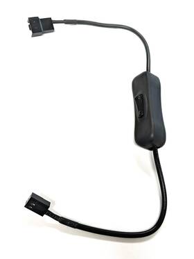 Coolerguys 840556072409 3pin On/off Switch For Or 4pin Pwm Fans