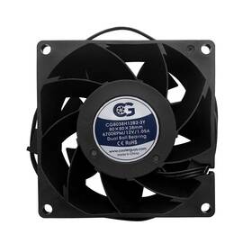 Cg8038h12b2-3y Coolerguys 840556075745 80x80x38mm 12 Vdc 3pin High Speed Fan
