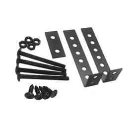 Coolerguys 840556097624 Fan Mount/stand Bracket Kit Black Metal