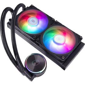 Mly-d24m-a23pz-r1 Coolermast Cooler Master Liquid Pl240 Flux 2x Fans 2300rpm 4-pin Pwm Argb