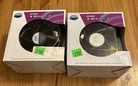 Coolermaster 320010328413 Cooler Master Silent Case Fan 1200 Rpm 19 Dba 3 Pin Power R4-s2s-124k-gp 2 Pack