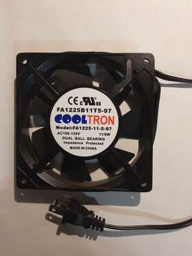 Fa1225b11t7-61 Cooltron Fa1225b11t761 Computer Fan Model Tested Working Perfectly