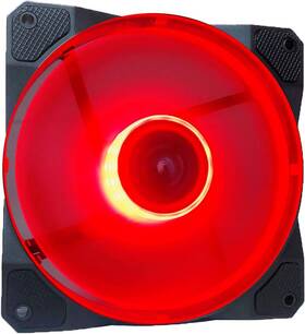 Co12l-rd Corp Cosmos 120mm Red Led Ultra Silent Case Fan With 16 Leds And Anti-vibration