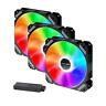 Corpuwn 120mm Cooling Fans Argb Computer Fan Air Balance Adjustable High