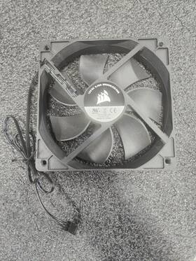 31-003723 Corsair Black Fan Case 120mm