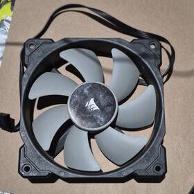 Corsair 31-0051615 120mm 3-pin 12v Case Fan 1500rpm 51.5 Cfm Hydraulic Black/gray