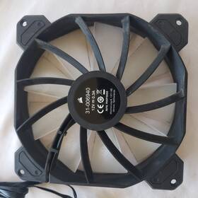 31-006940 Corsair Set Of 2 Rgb Fans New 140mm 12v Dc 0.3a . 4pins /31006940