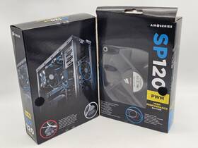 6145583 Corsair Sp120 120mm Quiet Edition Air Series Dual Pc Cooling Fan New Ob