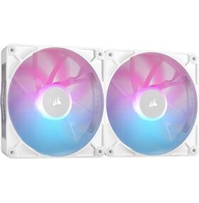 Ml140 Corsair 840006640141 Rgb Led Elite Fan 140mm 2-pack - White