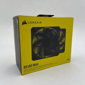 Co-9050175-ww Corsair 840006679141 Rs140 Max 140mm Pwm Thick Fans Dual Pack Black