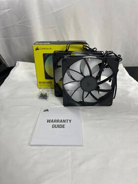 Rs140 Corsair 840006684152 Argb Black Rgb High Performance 140mm Pwm Case Fan 2 Pack