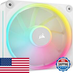 Corsair B0d3hbj6qh Icue Link Lx120 Rgb 120mm Pwm Fan Single Pack Dual Light Loops Requires