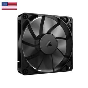 Corsair B0d49l67ns Rs120 120mm Pwm Fan Daisy-chain Connection Low-noise Magnetic Dome