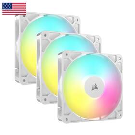 Corsair B0d49pnmbd Rs120 Argb 120mm Pwm Fans Daisy-chain Connection Low-noise Magnetic