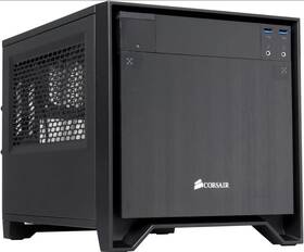 Cc9011047ww Corsair Obsidian Series 250d Mini Computer Case Black Brushed Aluminum Steel