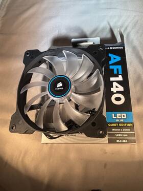 Co-8950014 Corsair Af140 Led Low Noise Cooling Fan Single Pack - White 140 Mm