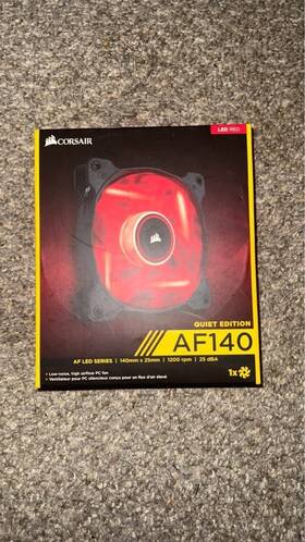Co-9050086-ww Corsair - Af140 Led Low Noise Cooling Fan Red