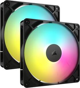 Co-9050183-ww Corsair Rs140 Argb 140mm Pwm Fans Daisy-chain Connection Low-noise Magnetic Dome
