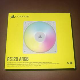 Co-9050184-ww Corsair Rs120 Argb 120mm Pwm Fan White Single Pack