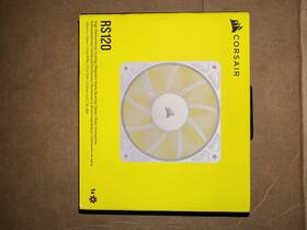 Co-9050192-ww Corsair Rs120 Pwm 120mm Fan - White Simplified Control Daisy-chain 4-pin