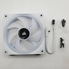 Co-9051005-ww Corsair Icue Link Qx120 Rgb 120mm Magnetic Dome Single Fan - White