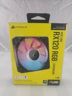 Co-9051017-ww Corsair - Icue Link Rx120 Rgb 120mm Pwm Computer Case Expansion Fan Black