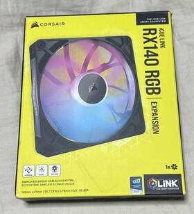 Co-9051019-ww Corsair Rx Rgb Series Icue Link Rx140 140mm Fan Single Pack