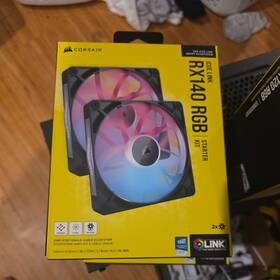 Co-9051020-ww Corsair Rx Rgb Series Icue Link Rx140 140mm Fan Dual Pack
