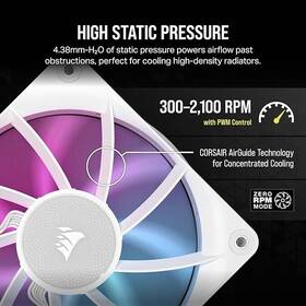 Co-9051022-ww Corsair Icue Link Rx120 Rgb 120mm Pwm Fans With System Hub - Magnet