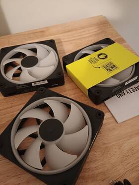Co-9051026-ww Corsair Lx Rgb Series Icue Link Lx120 120mm Fan Triple Pack