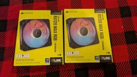 Co-9051041-ww Corsair 2 Icue Link Rx120 Max Rgb 120mm Pwm Thick Fans