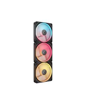 Co-9051050-ww Corsair Icue Link Lx120-r Rgb 120mm Pwm Reverse Fans Starter Kit Fan B