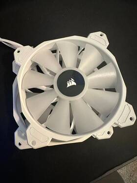 Co9050139ww Corsair - Rs120 Argb 120mm Pwm Fans 2-pack White