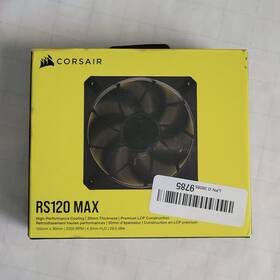 Co9050170ww Corsair Rs120 Max 120mm Pwm Thick Fan High Static Pressure Black