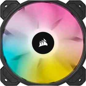 Co-9050137-ww Corsair Icue Sp120 Rgb Elite Performance 120mm White Pwm Triple Fan Kit With